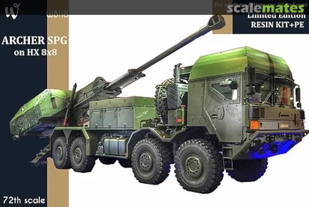 Boxart Archer SPG on HX 8x8 WB118 W-Model Boxart Archer SPG on HX 8x8 WB118 W-Model
