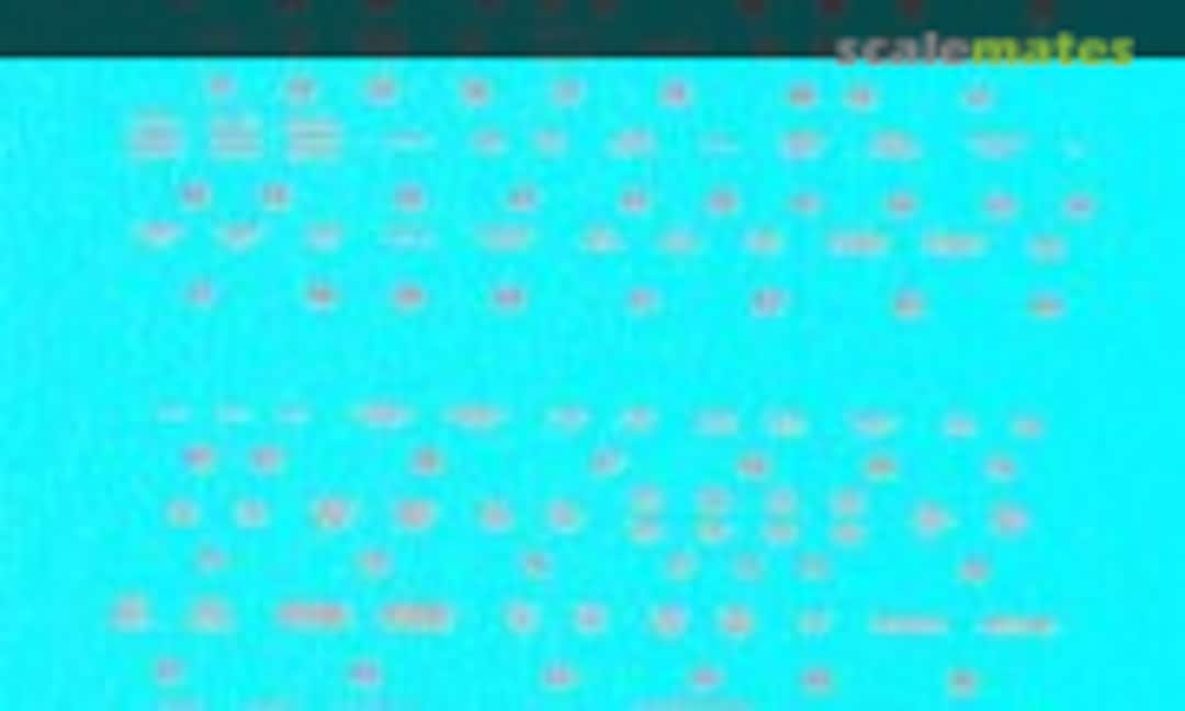 1:72 MiG-19CS Stencils (Profimodeller 72012) 72012