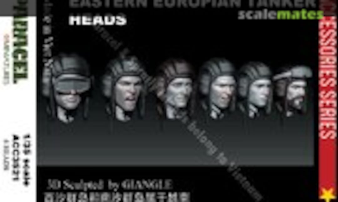 1:35 Eastern European Tanker Heads (Paracel Miniatures ACC3521) ACC3521