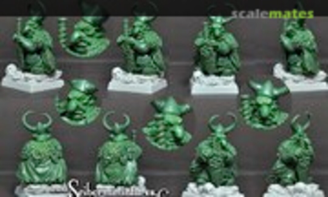 28mm Goblin Champion (Scibor Monsterous Miniatures 28GB0038) 28GB0038