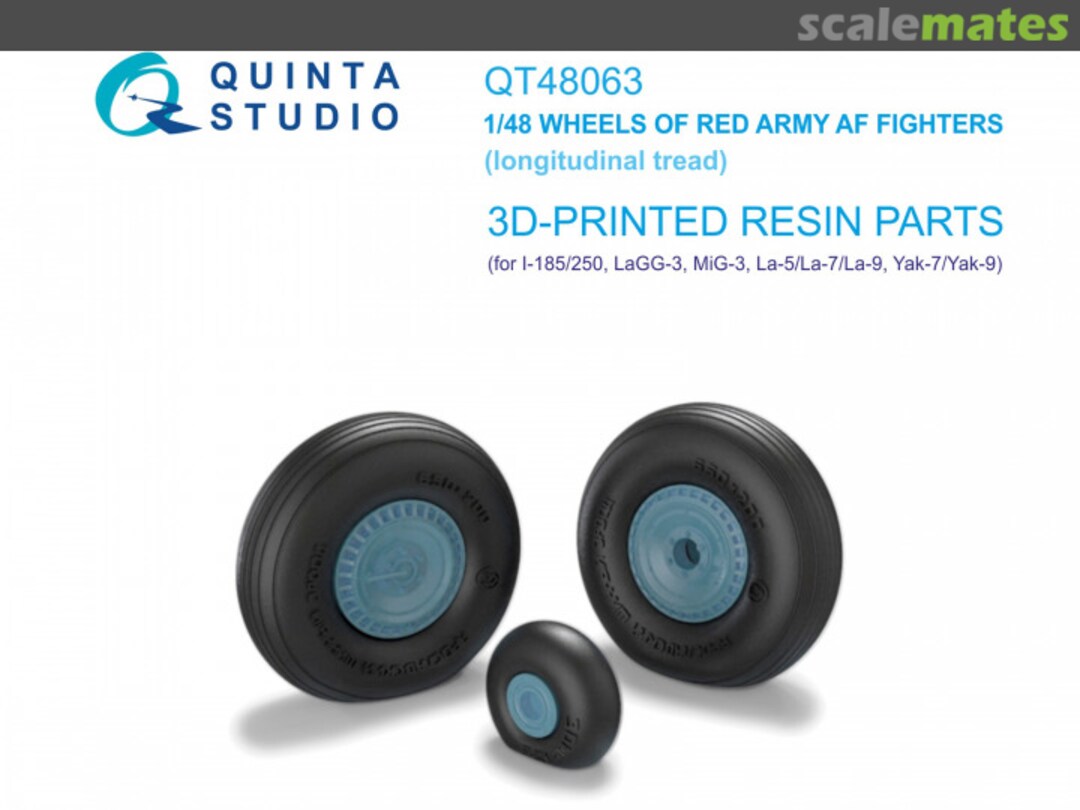 Boxart Wheels of Red Army AF Fighters (longitudinal tread) QT48063 Quinta Studio Boxart Wheels of Red Army AF Fighters (longitudinal tread) QT48063 Quinta Studio