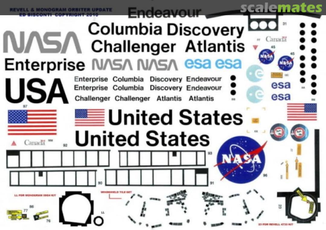 Boxart Orbiter Update Decals Ed Bisconti Boxart Orbiter Update Decals Ed Bisconti