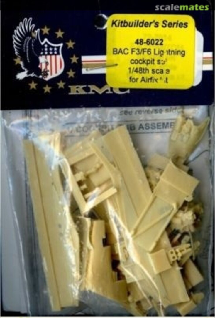 Boxart BAC F3/F6 Lightning Cockpit Set 48-6022 KMC Boxart BAC F3/F6 Lightning Cockpit Set 48-6022 KMC