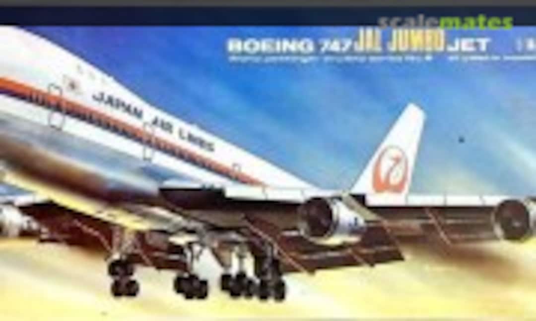 1:144 Boeing 747 JAL Jumbo Jet (Nitto 159-1500)