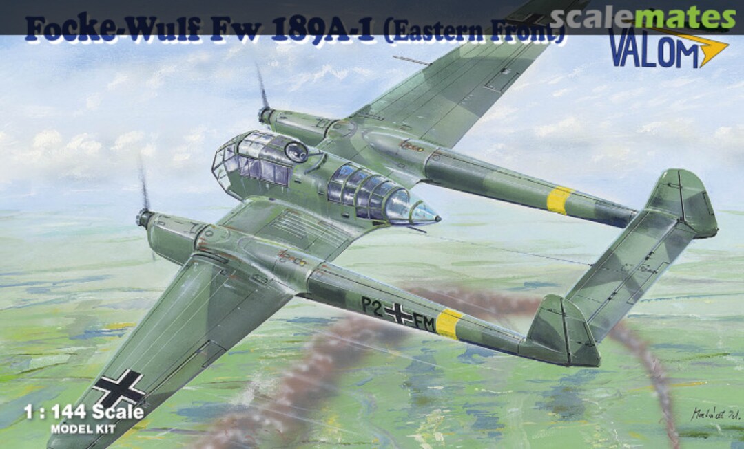Boxart Focke-Wulf Fw 189A-1 (Eastern Front) 14444 Valom Boxart Focke-Wulf Fw 189A-1 (Eastern Front) 14444 Valom