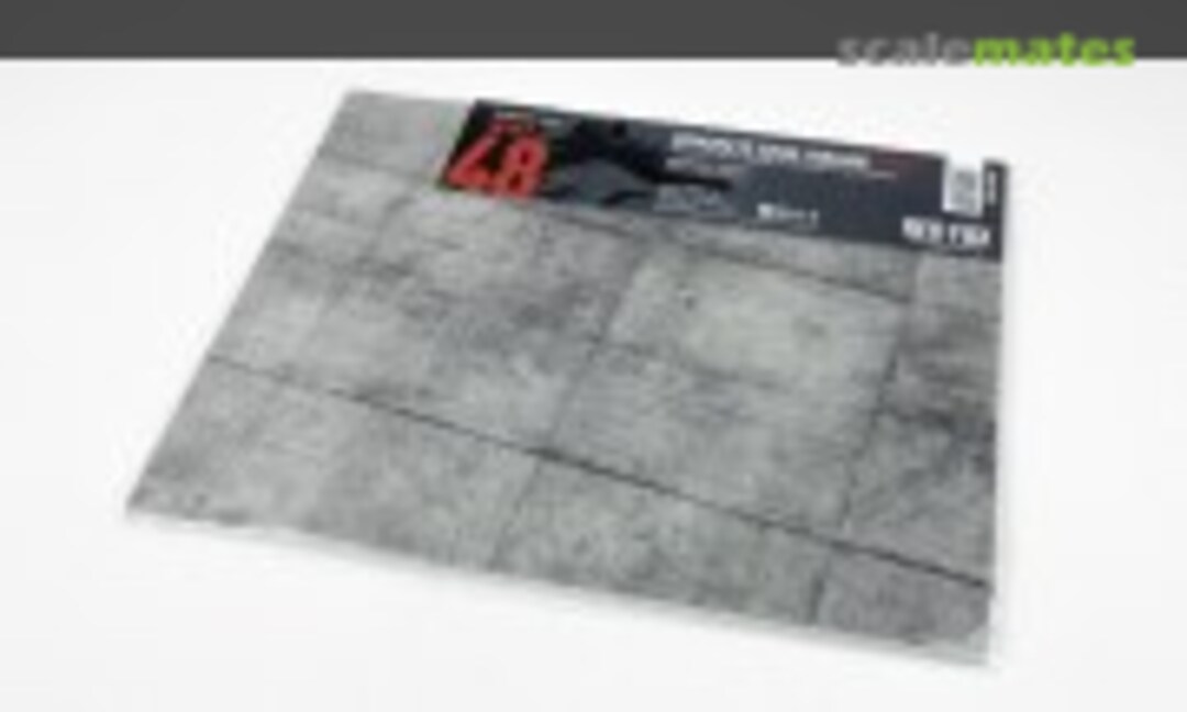 1:48 Concrete Base Square Type 3 300x230mm (Red Fox Studio RFSDB-48015) RFSDB-48015