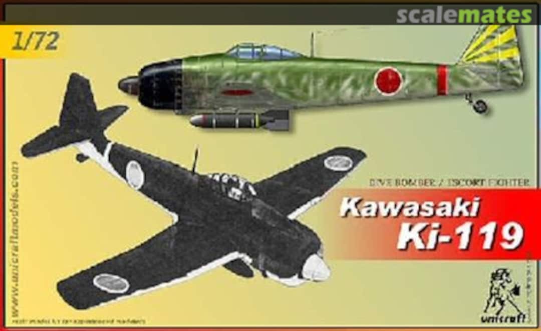 Boxart Kawasaki Ki-119 Unicraft Models Boxart Kawasaki Ki-119 Unicraft Models