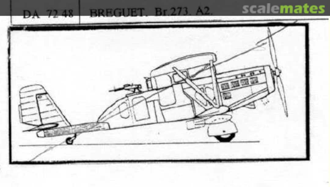 Boxart Breguet 273 A2 DA7248 Dujin Boxart Breguet 273 A2 DA7248 Dujin