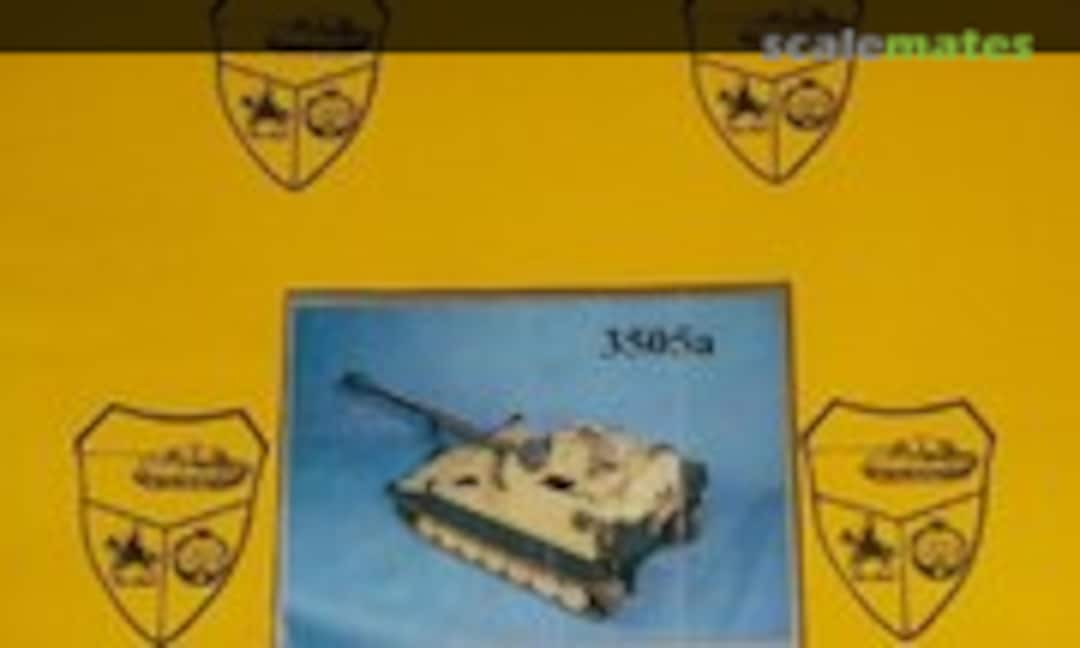 1:35 M-109A3G self-propelled howitzer (Elite Modell 3505a) 3505a