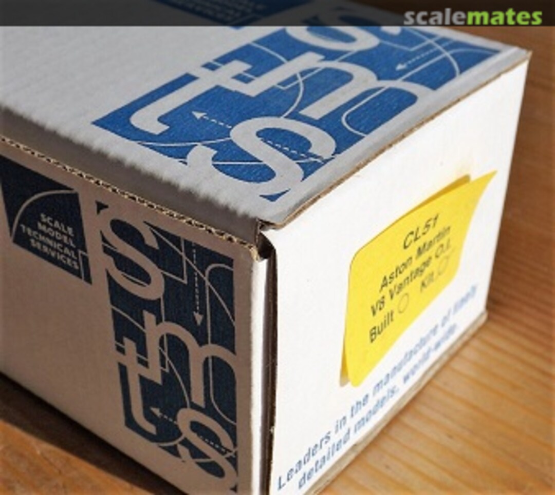 Boxart Aston Martin V8 Vantage CL51 Scale Model Technical Service Boxart Aston Martin V8 Vantage CL51 Scale Model Technical Service