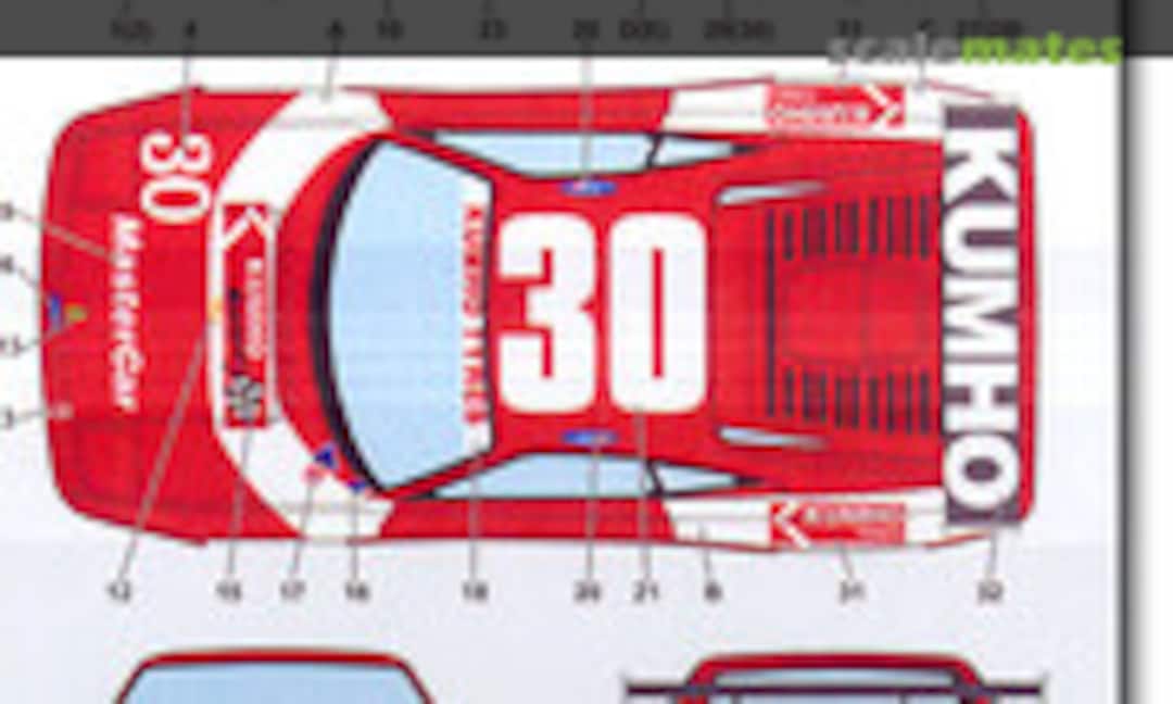 1:24 Ferrari F355 BRUMS Daytona (2001) (Studio27 ST27-DC679C)