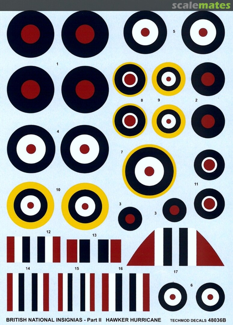 Boxart British National Insignias Part II 48036B Techmod