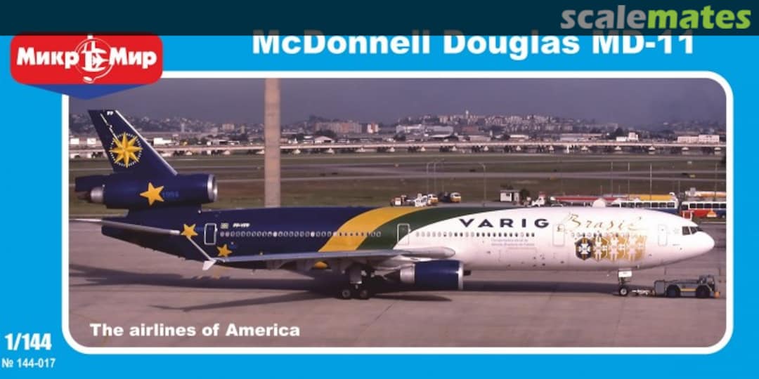 Boxart McDonnell Douglas MD-11 144-017 MikroMir