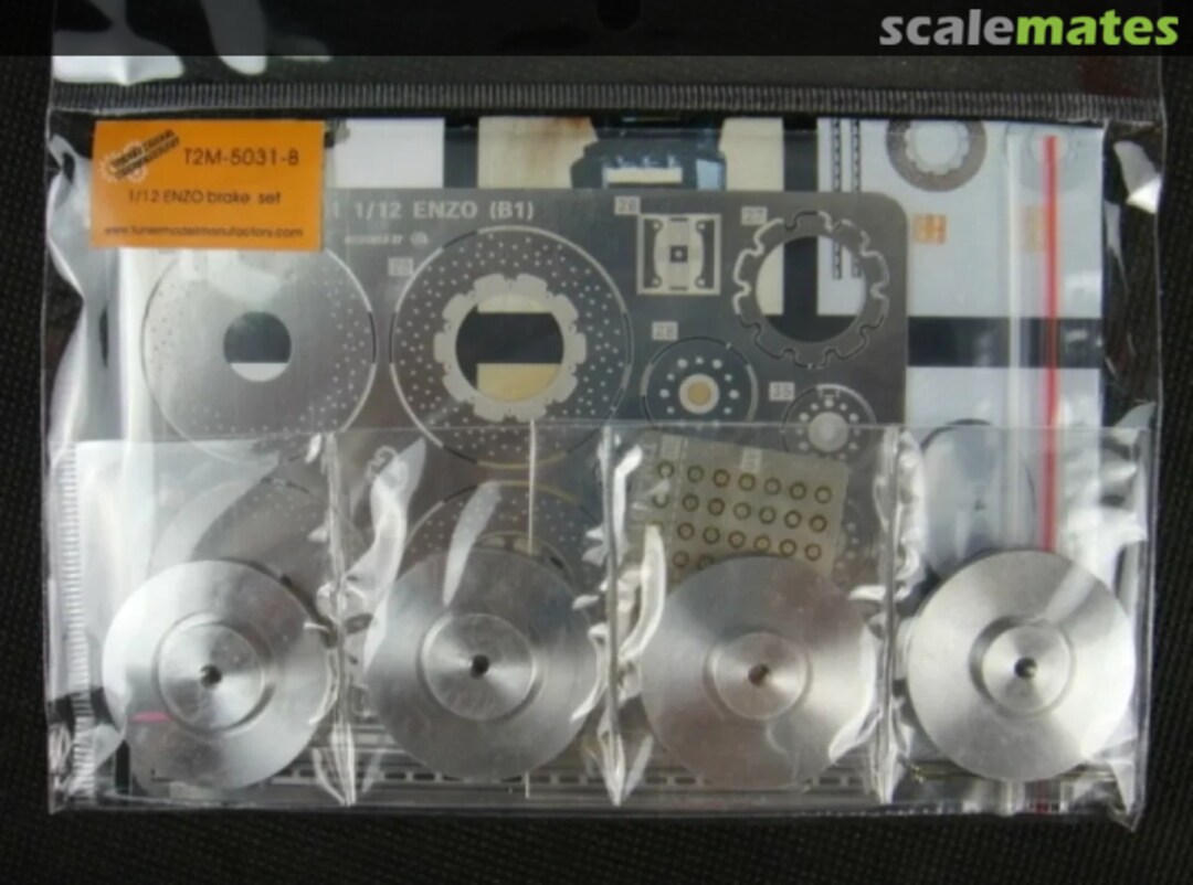 Boxart ENZO Ferrari Brake set T2M-5031-B Tuner Model Manufactory Boxart ENZO Ferrari Brake set T2M-5031-B Tuner Model Manufactory