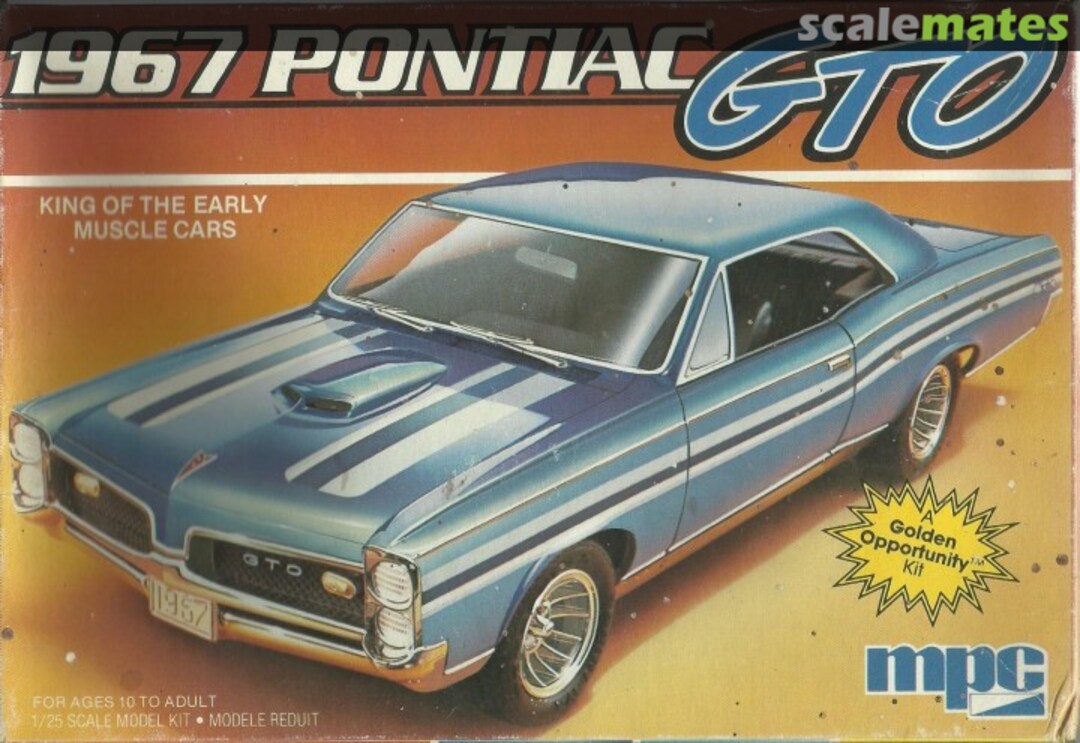 Boxart 1967 Pontiac GTO 1-0730-202 MPC
