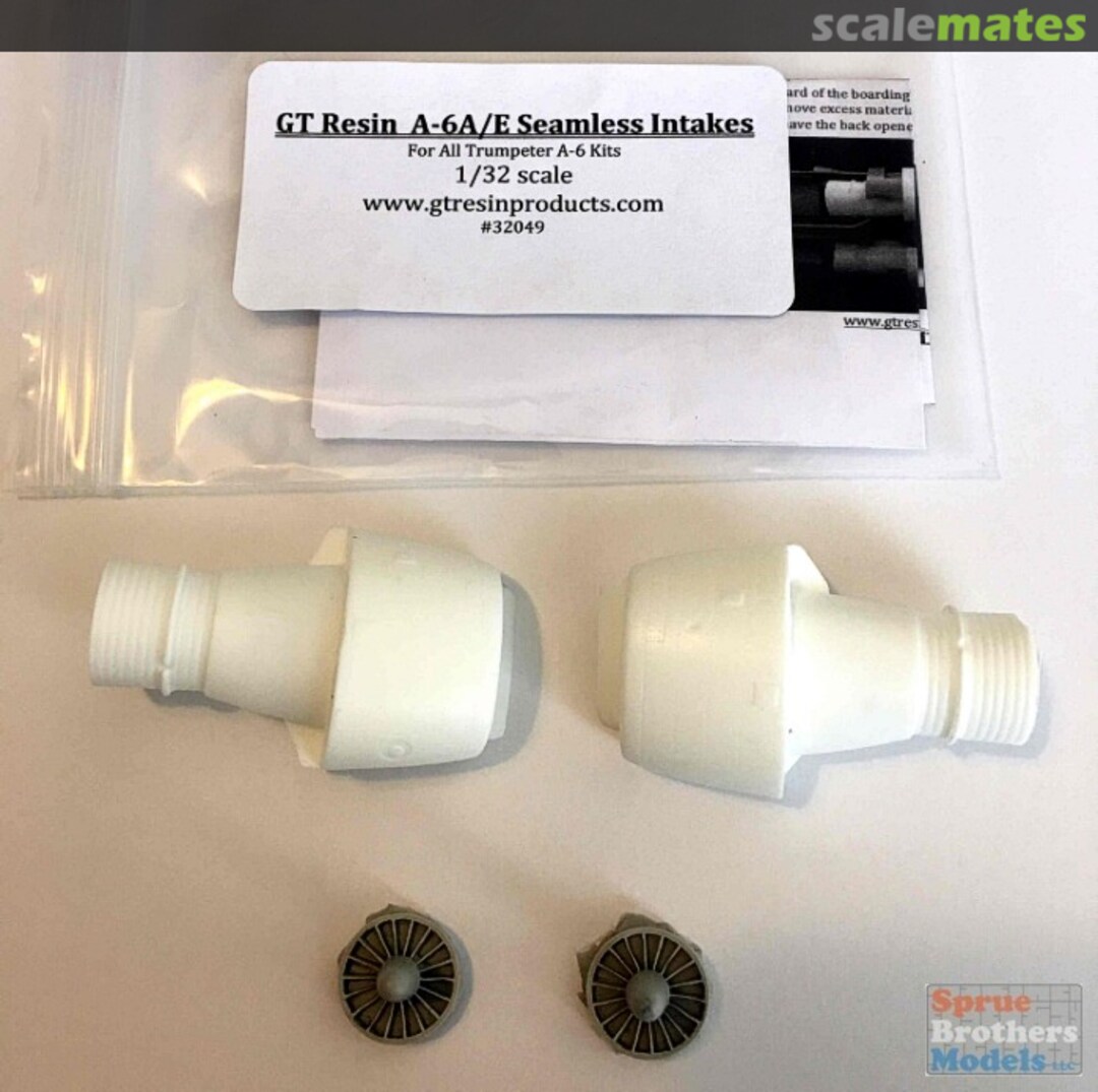 Boxart A-6A/E Seamless Intakes 32049 GT Resin Boxart A-6A/E Seamless Intakes 32049 GT Resin