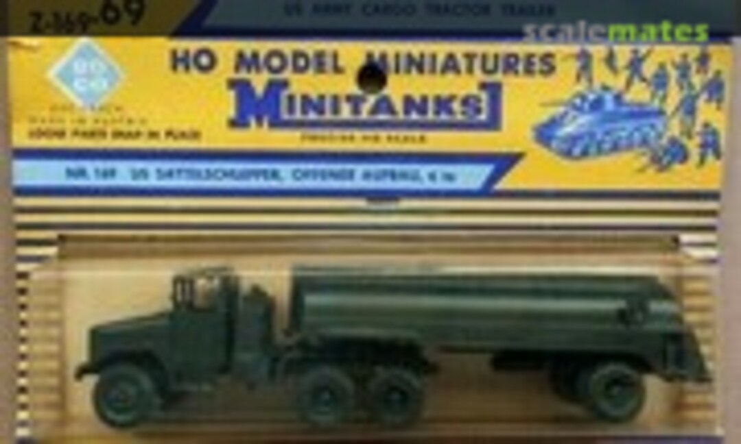 1:87 Cargo Tractor Trailer (Roco Minitanks Z-169.59)