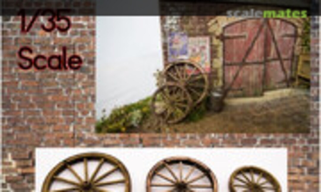 1:35 Cart wheels (RT-Diorama 35599) 35599