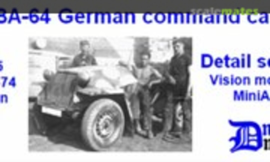 1:35 BA-64 German command car (Dnepro Model 3574) 3574