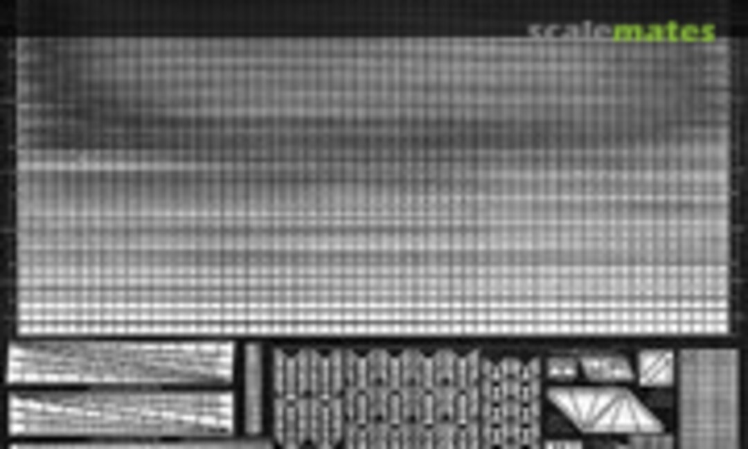 1:700 Photo-Etched Parts for Merchant Ship (Pit-Road PE-02) PE-02