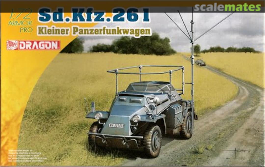 Boxart Sd.Kfz. 261 kleiner Panzerfunkwagen 7447 Dragon Boxart Sd.Kfz. 261 kleiner Panzerfunkwagen 7447 Dragon