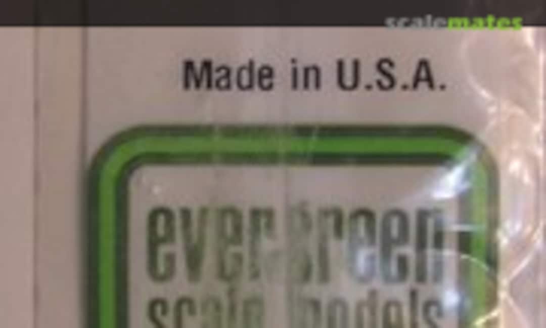 No Polystyrene 1/16” (.062” Dia.) ROD (1.62mm) (Evergreen Scale Models 222) 222