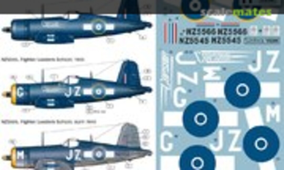 1:32 RNZAF F4U-1D Corsairs (Ventura Publications V3289) V3289