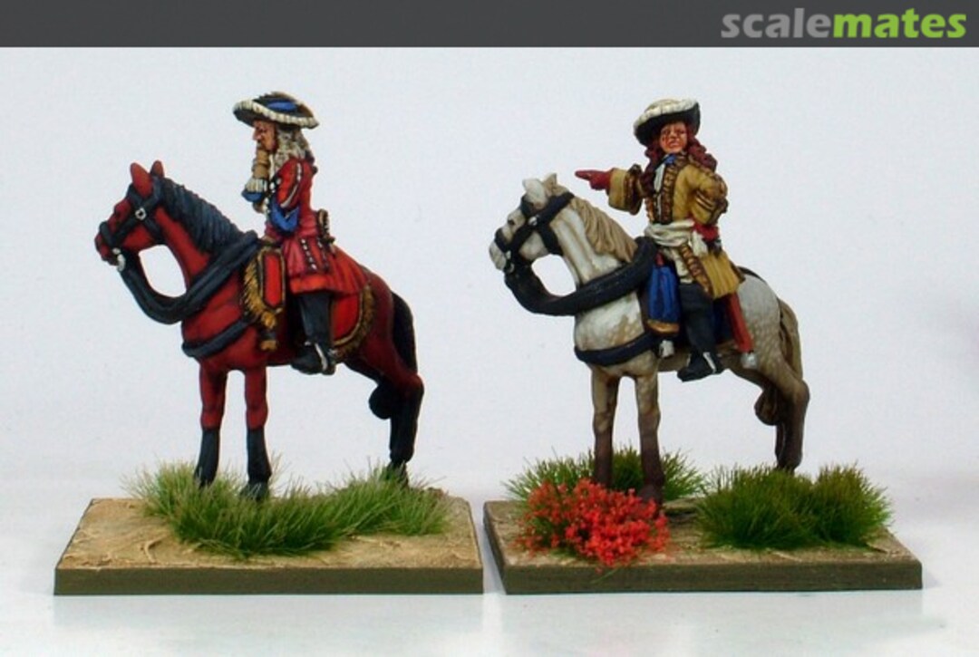 Boxart King James II and General St Ruhe (St Ruth) WLOA19 League of Augsburg Minatures Boxart King James II and General St Ruhe (St Ruth) WLOA19 League of Augsburg Minatures