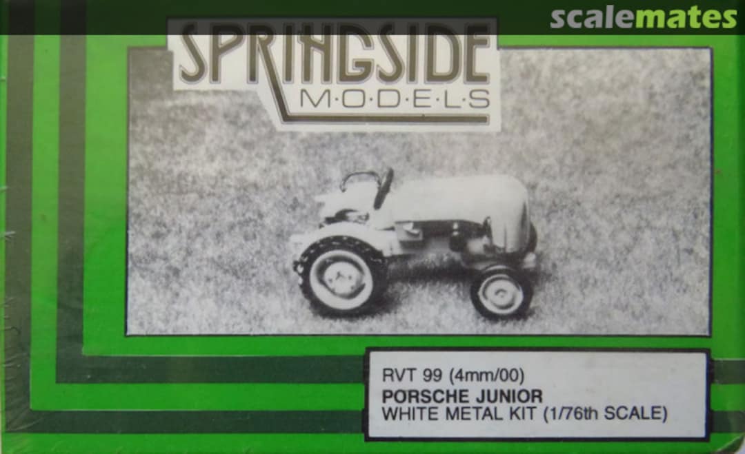 Boxart Porsche Junior RVT 99 Springside Models Boxart Porsche Junior RVT 99 Springside Models