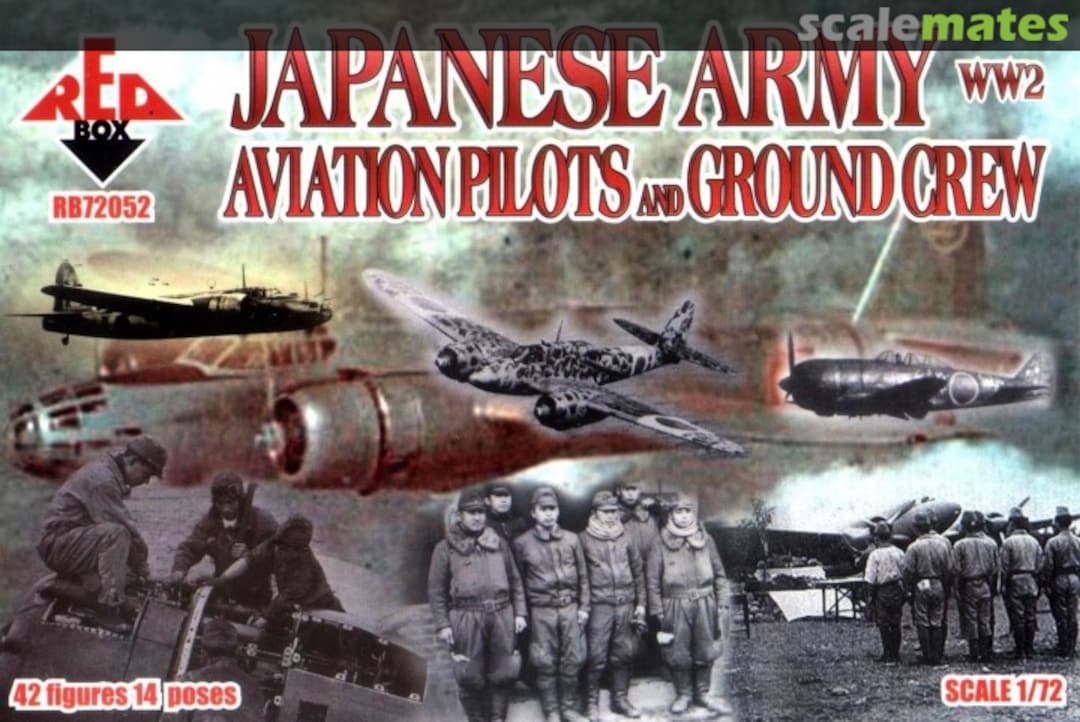 Boxart Japanese Army Aviation Pilots and Ground Crew RB72052 Red Box Boxart Japanese Army Aviation Pilots and Ground Crew RB72052 Red Box