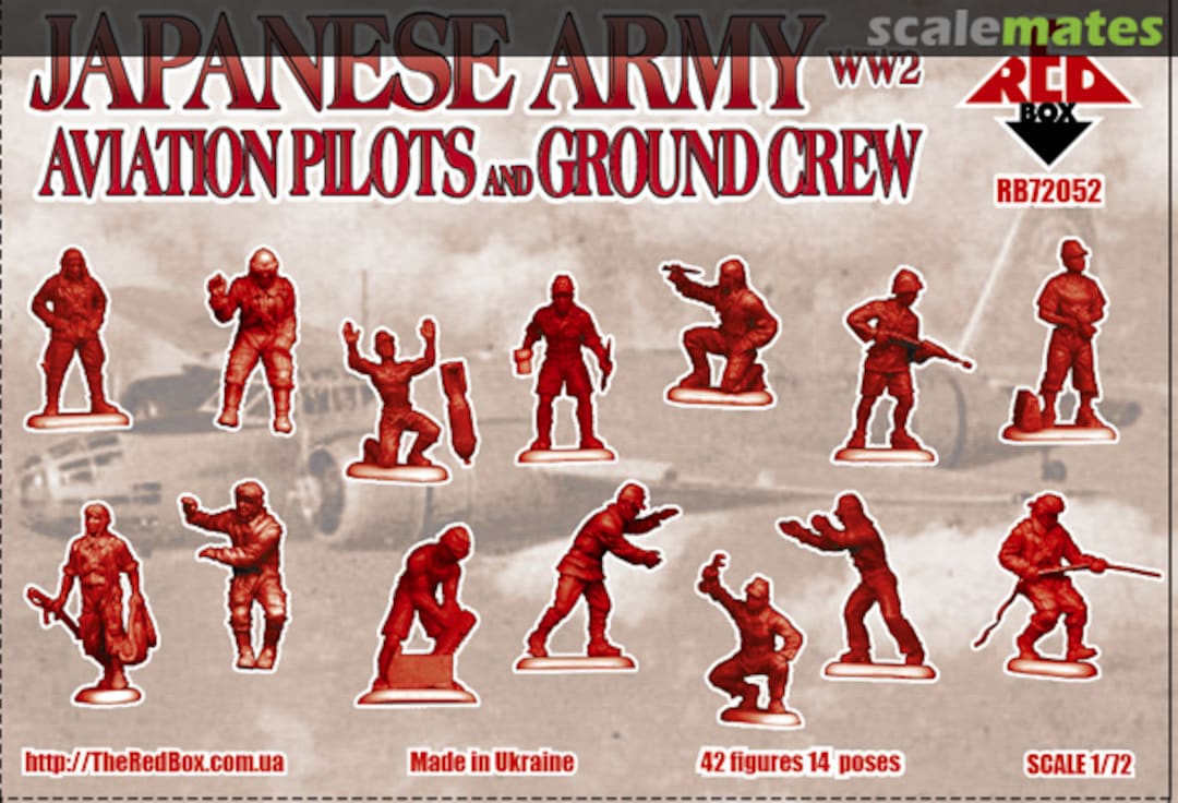 Contents Japanese Army Aviation Pilots and Ground Crew RB72052 Red Box Contents Japanese Army Aviation Pilots and Ground Crew RB72052 Red Box