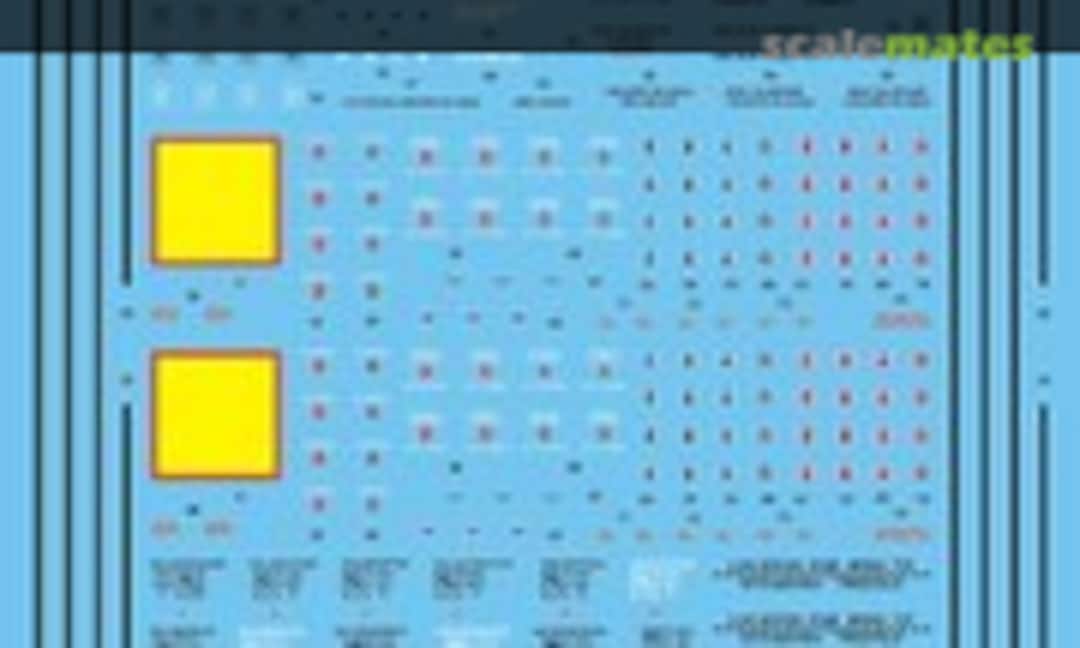 1:24 Spitfire Stencils (Techmod 24014A) 24014A