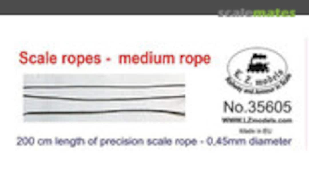 1:35 Scale Ropes - Medium Rope (L.Z. Models 35605)