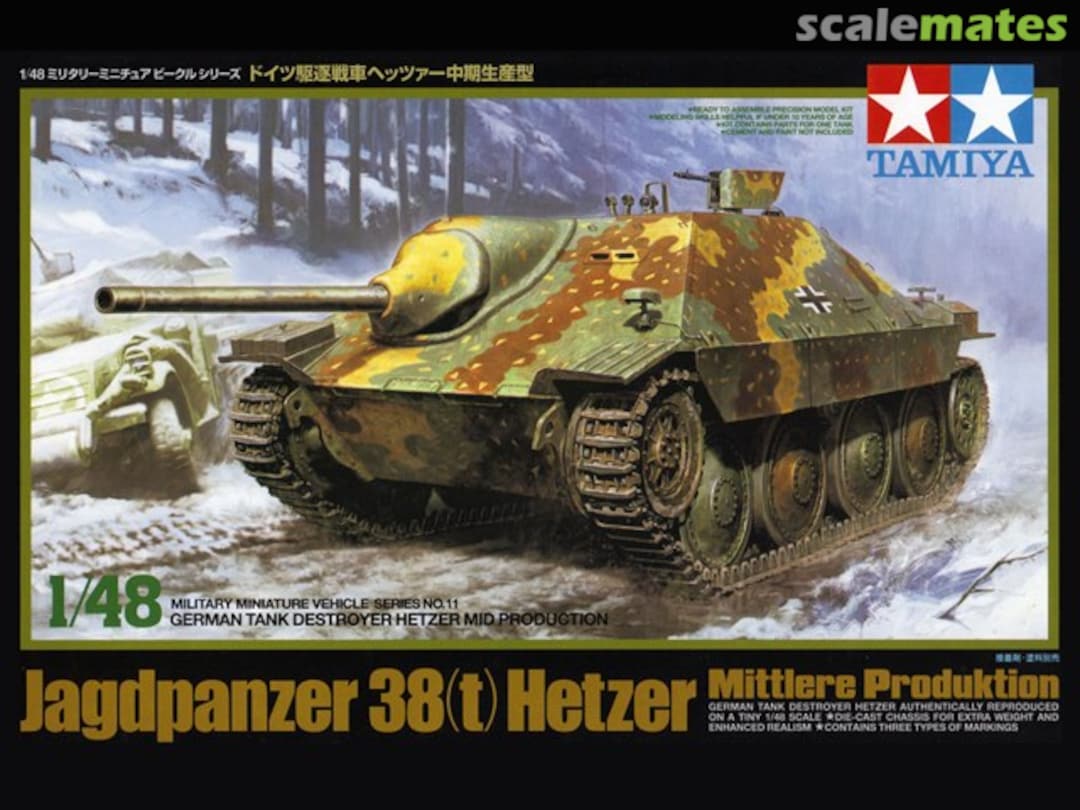 Boxart Jagdpanzer 38(t) Hetzer 32511 Tamiya Boxart Jagdpanzer 38(t) Hetzer 32511 Tamiya