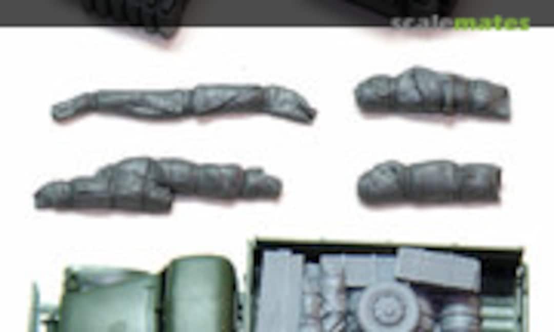 1:72 German Truck Stowage (2 Pack) Set (Fields of Glory VLG72GT4) VLG72GT4