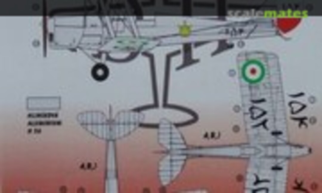 1:72 De Havilland DH.82A Tiger Moth (Kora Models DEC72288) DEC72288