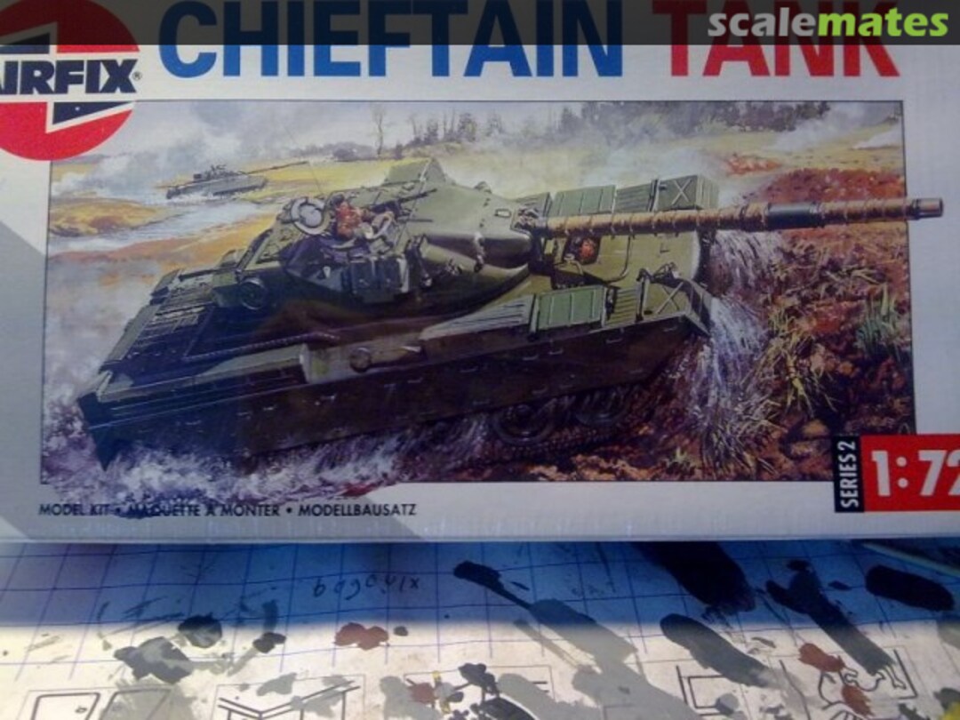 Boxart Chieftain Tank 02305 Airfix Boxart Chieftain Tank 02305 Airfix