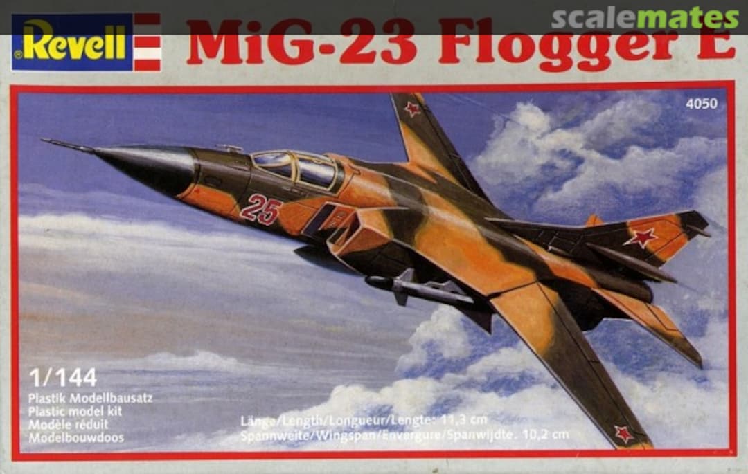 Boxart MiG 23 Flogger E 4050 Revell Boxart MiG 23 Flogger E 4050 Revell