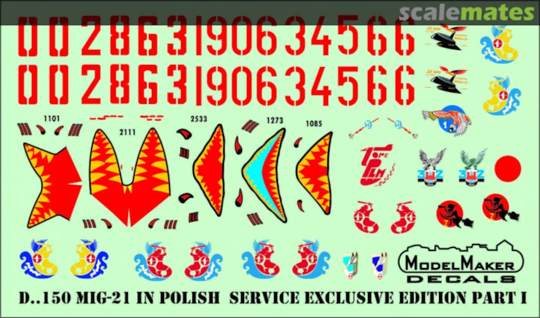 Boxart MiG-21 in Polish service Exclusive edition part I D72150 ModelMaker Boxart MiG-21 in Polish service Exclusive edition part I D72150 ModelMaker