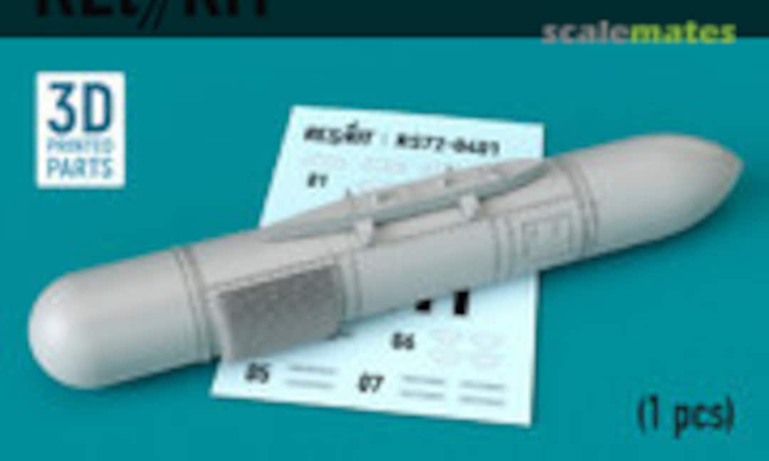 1:72 Data Link pod for AGM-142 Popeye rocket (ResKit RS72-0401)