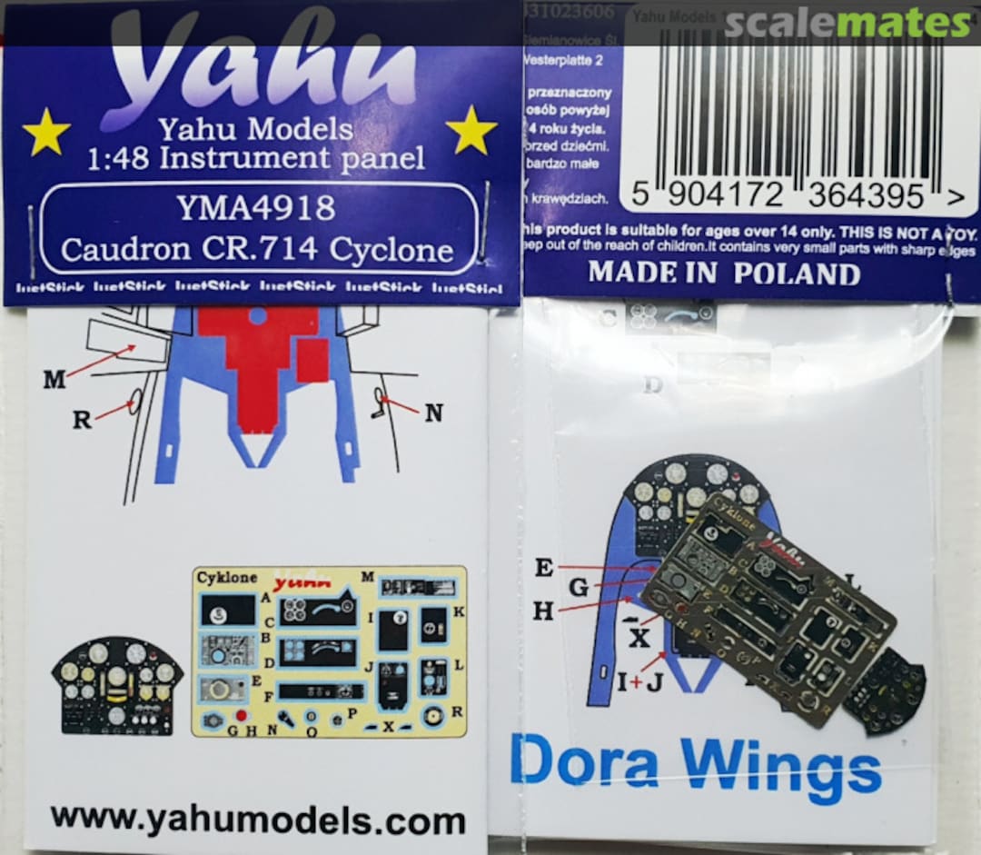 Boxart Caudron CR.714 Cyclone YMA4918 Yahu Models Boxart Caudron CR.714 Cyclone YMA4918 Yahu Models
