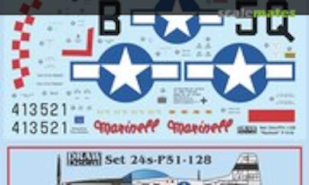 1:24 “Marinell” P-51D (Draw Decal 24-P51-128) 24-P51-128