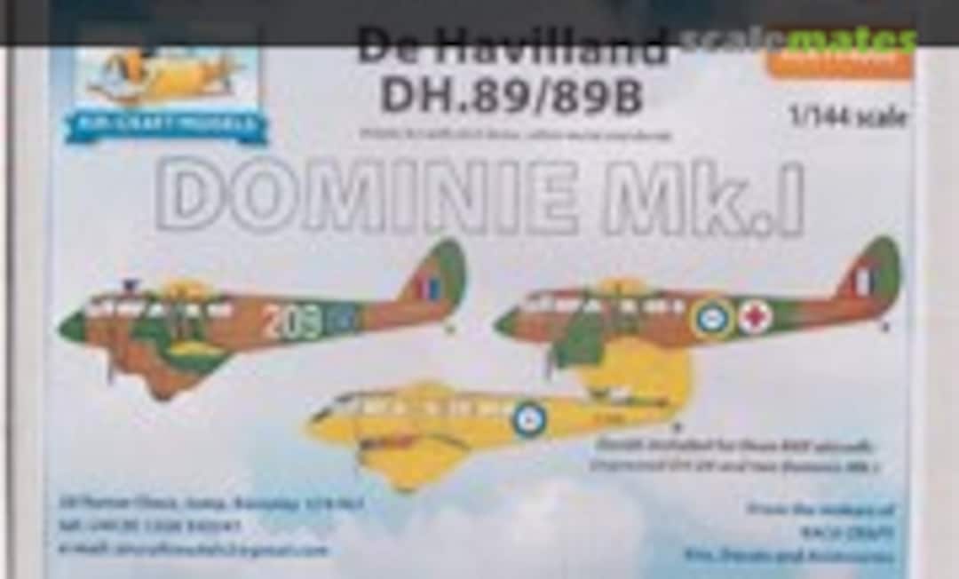 1:144 De Haviland DH.89/89B Dominie Mk.I (Air-Craft Models ACK144008) ACK144008