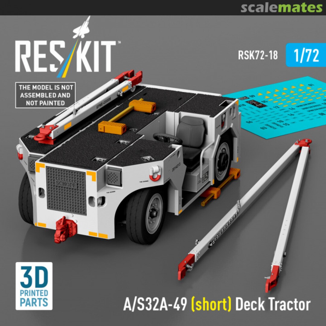 Boxart A/S32A-49 (short) Deck Tractor RSK72-0018 ResKit