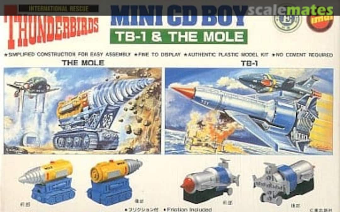 Boxart Mini CD BOY TB-1 & The Mole B-2088-6600 IMAI Boxart Mini CD BOY TB-1 & The Mole B-2088-6600 IMAI