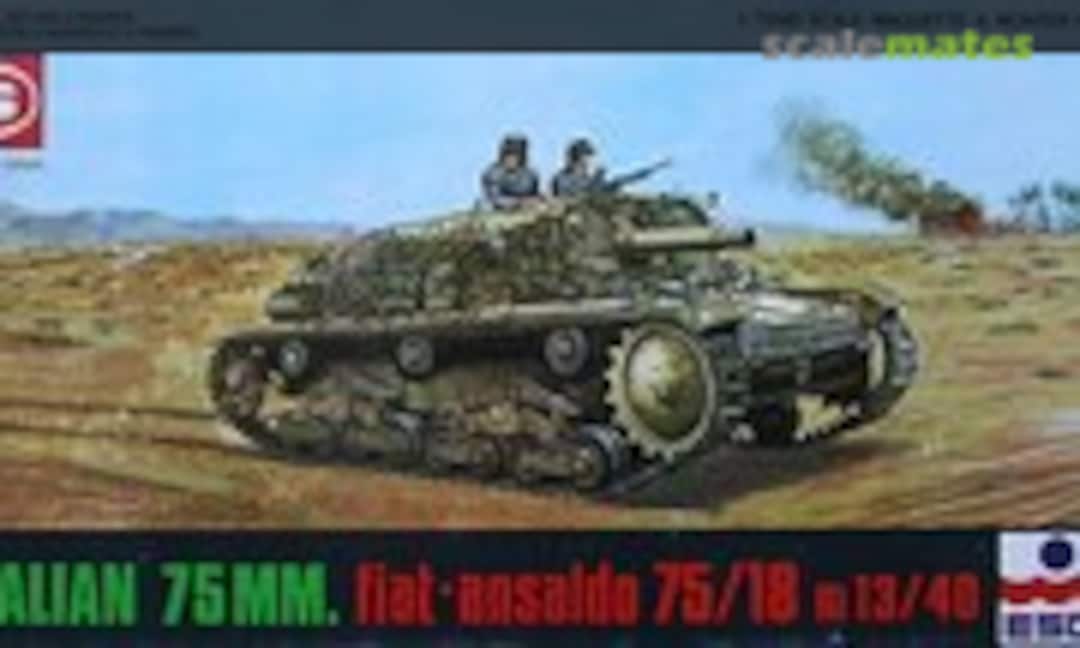 1:72 Fiat-Ansaldo 75/18 M13/40 (Soldat 8031)