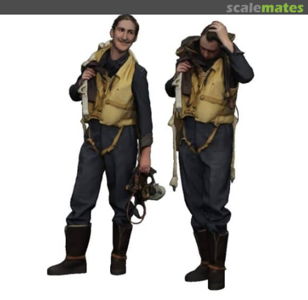 Boxart RAF Pilots in Conversation (Late War) 50308-087 Modelu Boxart RAF Pilots in Conversation (Late War) 50308-087 Modelu