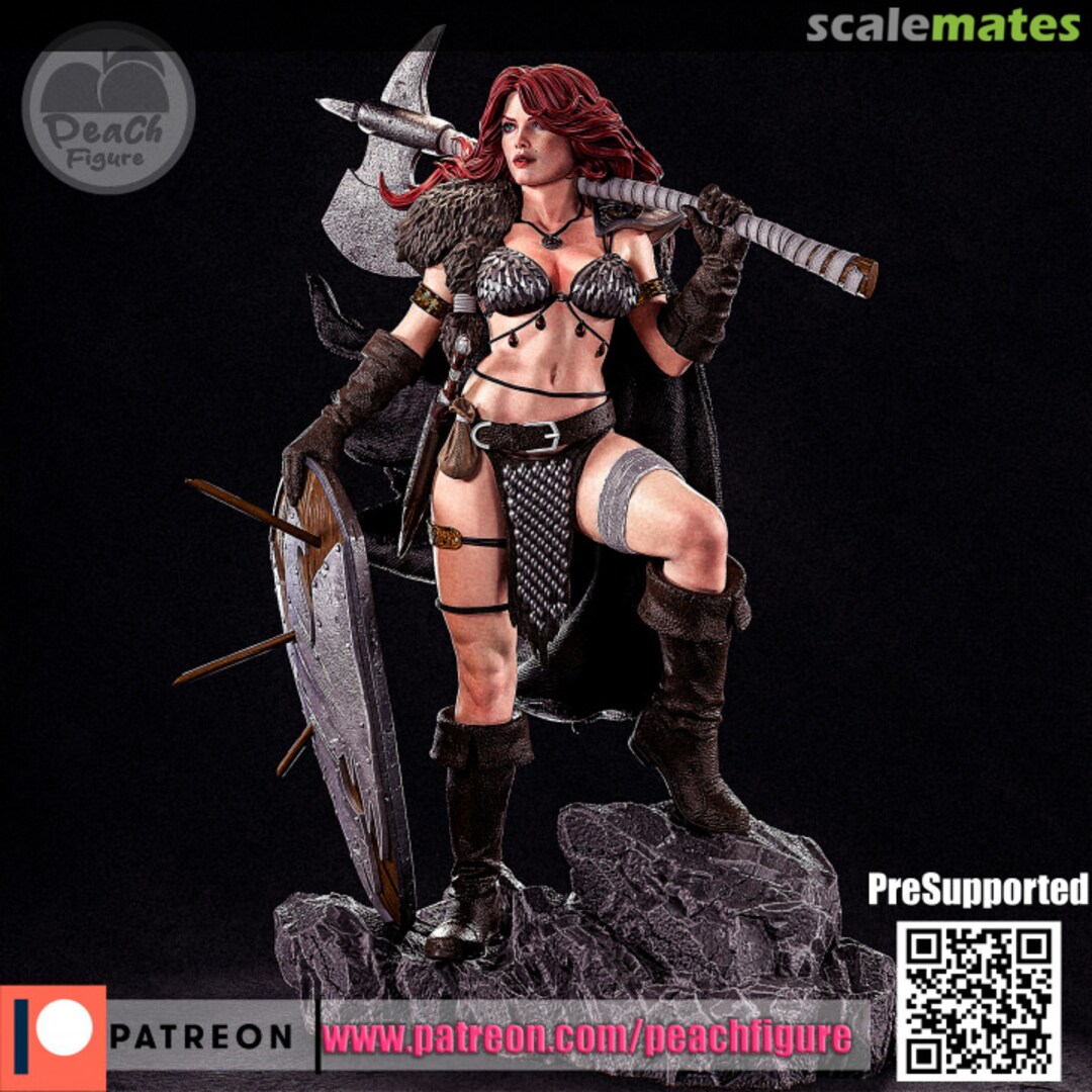 Boxart Red Sonja  Peach Figure