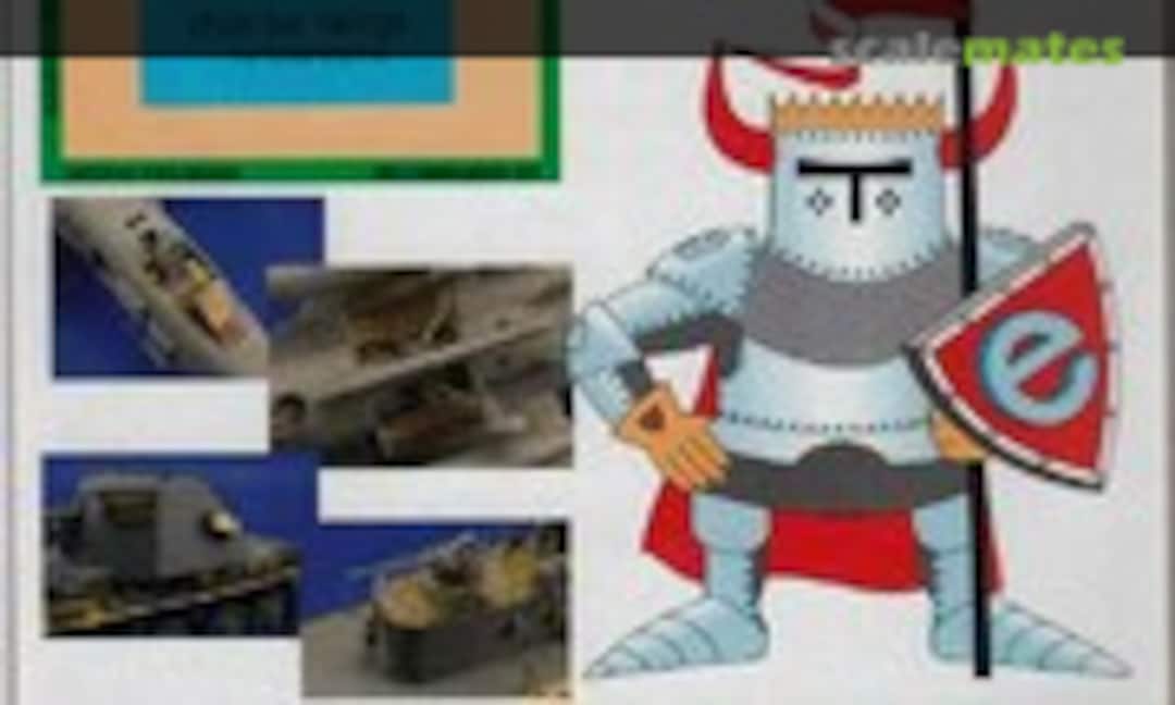 1:200 Bismarck part 3 - chain bar railings (Eduard 53082) 53082