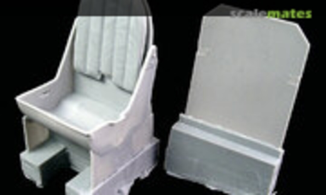 1:24 Spitfire V Superdetailed Seat & Armor Plate (Cutting Edge Modelworks CEC24001) CEC24001